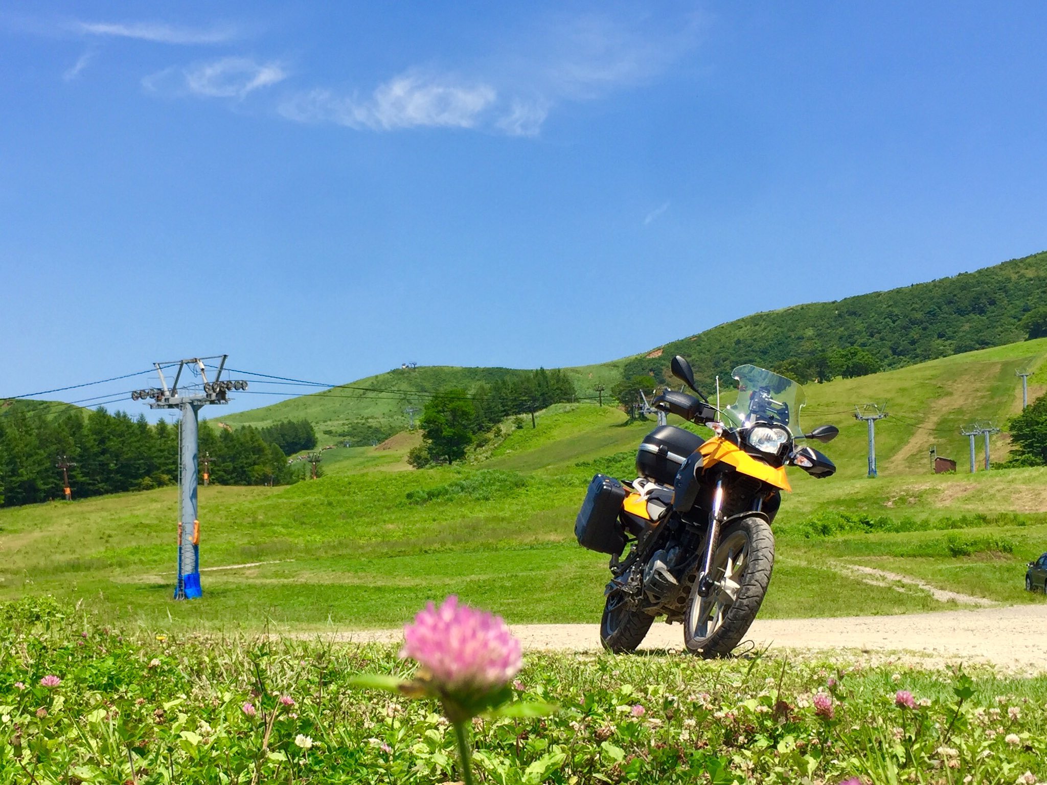 G650GS-林道 瀞川氷ノ山線